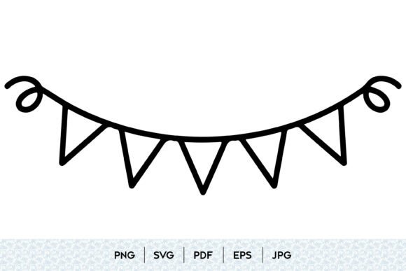 Banner Bunting SVG: Graphics & Illustrations Review