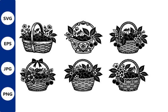Basket Designs Vector Illustration: Graphics & Illustrations Review