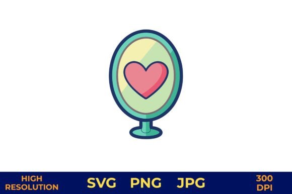 Heart Mirror Graphics & Illustrations Review